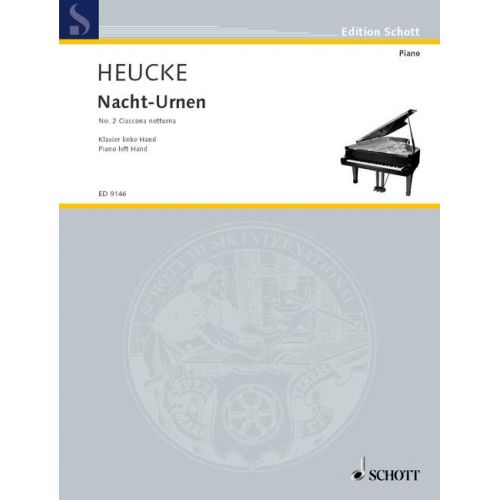 HEUCKE STEFAN - NIGHT-URNS OP. 32 - PIANO LEFT HAND