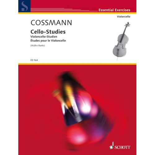 SCHOTT COSSMANN BERNHARD - CELLO STUDIES - CELLO