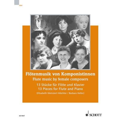 SCHOTT FLUTE MUSIC BY FEMALE COMPOSERS - FLUTE AND PIANO