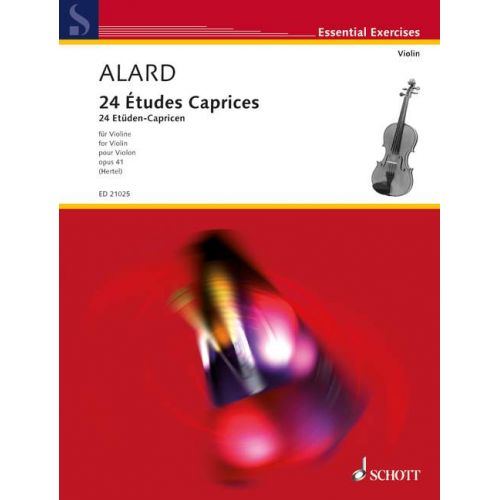 ALARD D.- 24 ETUDES CAPRICES OP. 41- VIOLON