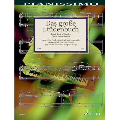 SCHOTT THE GREAT BOOK OF STUDIES - PIANO