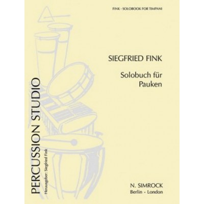 SIMROCK FINK SIEGRIED - SOLOBOOK FOR TIMPANI