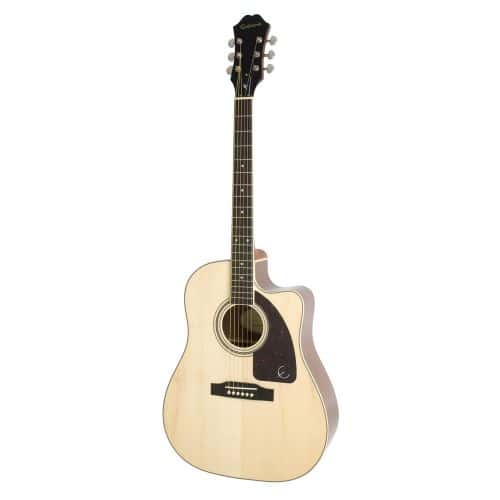 Epiphone Aj-220sce Solid Top Ac/electric Natural