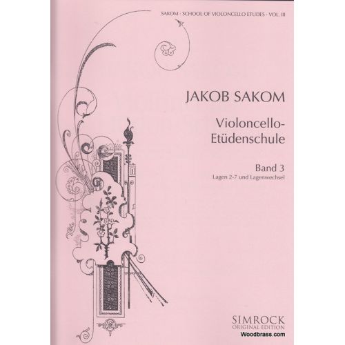 VIOLONCELLO-ETUDEN-SCHULE VOL. 3