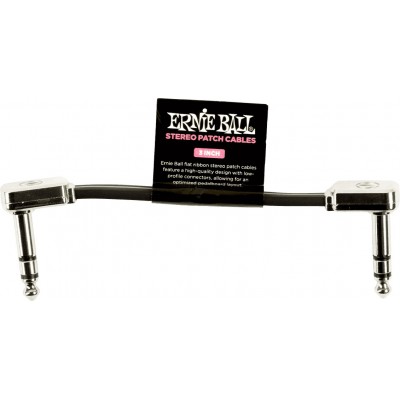 CABLES INSTRUMENT PATCH TRS - THIN & FLAT ELBOW - 7.5 CM