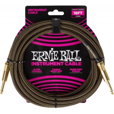 ERNIE BALL Gaine Tissée 5,5M Pay Dirt