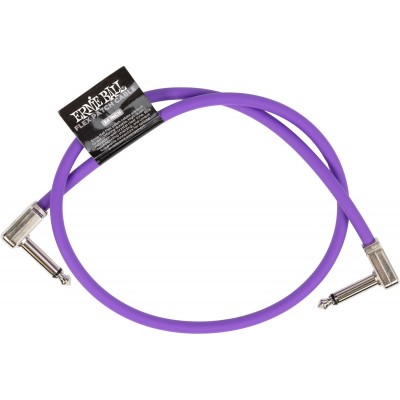 ERNIE BALL PATCH CABLE FLEX 60CM - PURPLE