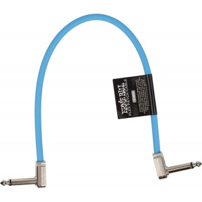 ERNIE BALL PATCH CABLE FLEX 30CM - BLUE