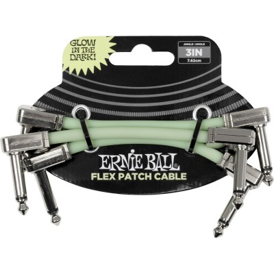 ERNIE BALL Flex 7,5cm - 3 Pack Phosphorescent