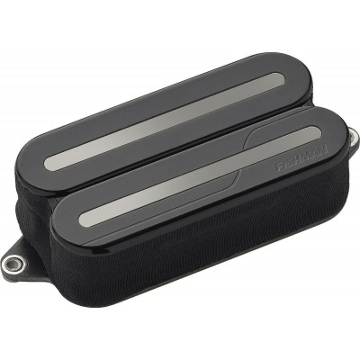 Fluence Modern Opencore, 6 Cordes, 3 Voix, Céramique, Noir, Rail Noir