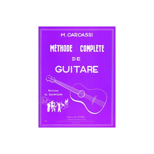 COMBRE Carcassi - Méthode Complète De Guitare