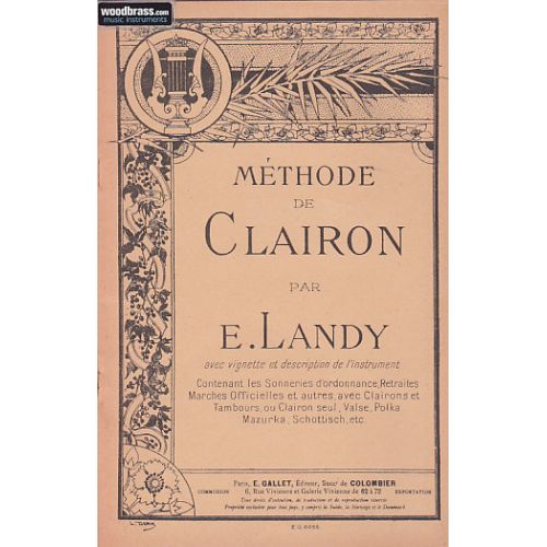 LANDY E. - METHODE DE CLAIRON 