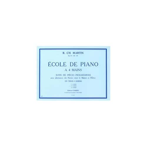  Martin Robert-charles - Ecole De Piano A 4 Mains Op.128 Vol.2 - Piano A 4 Mains