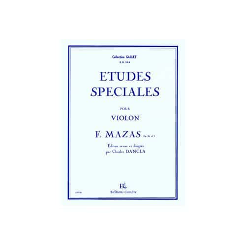  Mazas Jacques-fereol - Etudes Speciales Op.36 N.1 - Violon