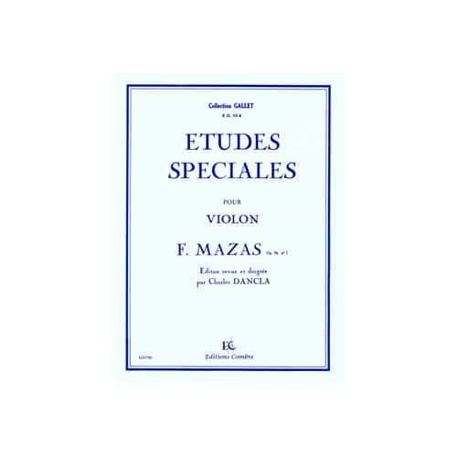 MAZAS JACQUES-FEREOL - ETUDES SPECIALES OP.36 N.1 - VIOLON