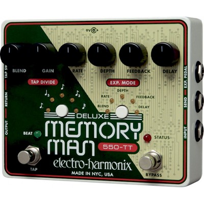 Electro Harmonix Deluxe Memory Man Tap Tempo 550
