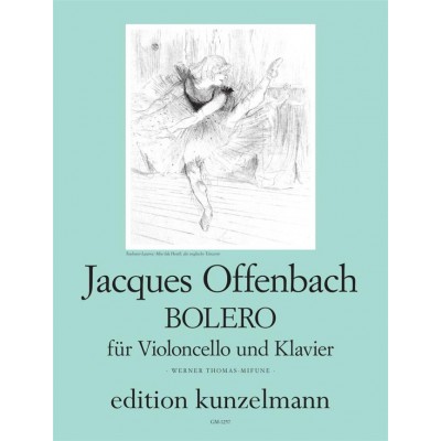 OFFENBACH J. - BOLERO - VIOLONCELLE & PIANO