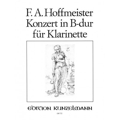 KUNZELMANN HOFFMEISTER F.A. - KONZERT IN B-DUR - CLARINETTE