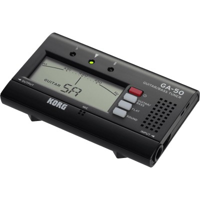 KORG TUNERS GA-50 Guitare/Basse Noir