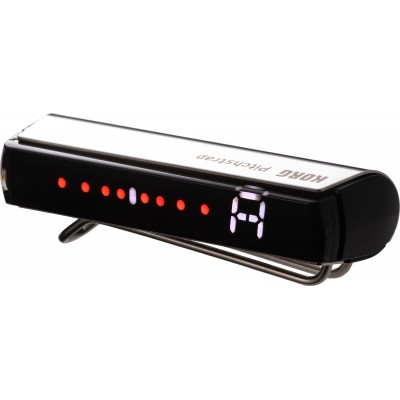 PITCHSTRAP RECHARGEABLE STRAP TUNER, SILVER