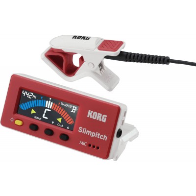 KORG SLIMPITCH ROUGE BLANC