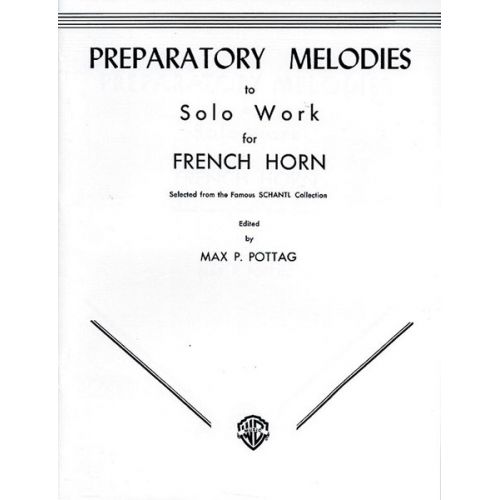 PREPARATORY MELODY TO SOLO - FRENCH HORN