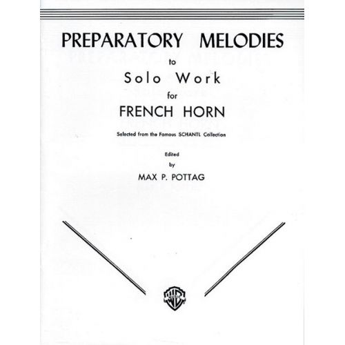 ALFRED PUBLISHING Preparatory Melody To Solo - French Horn