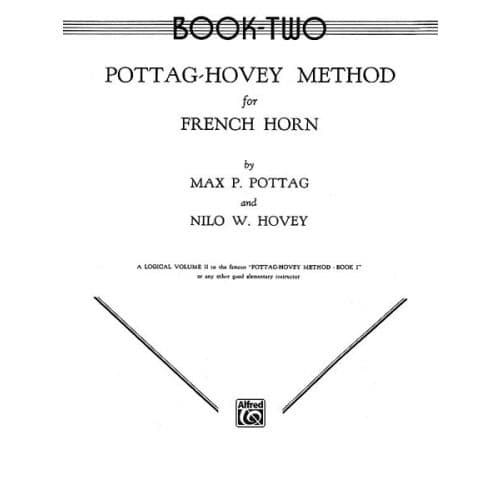 ALFRED PUBLISHING POTTAG HOVEY METHOD 2 - FRENCH HORN