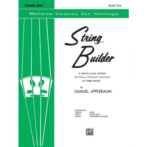  Applebaum Samuel - String Builder 1 - Violin And Piano