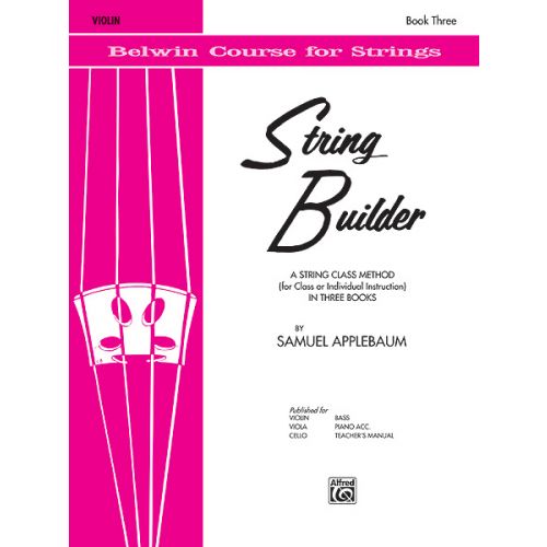  Applebaum Samuel - String Builder 3 - Violin