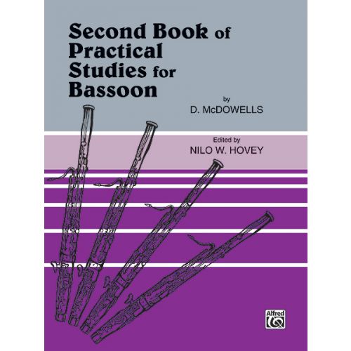 ALFRED PUBLISHING MCDOWELLS - PRACTICAL STUDIES FOR BASSOON BOOK II - BASSOON