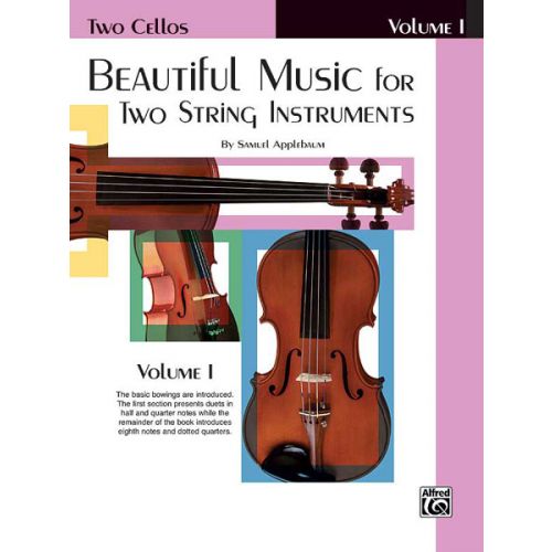 APPLEBAUM SAMUEL - BEAUTIFUL MUSIC BOOK 1 - CELLO