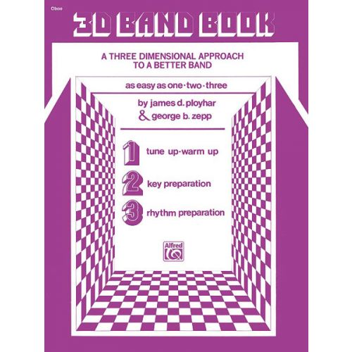 ALFRED PUBLISHING 3-D BAND BOOK - OBOE