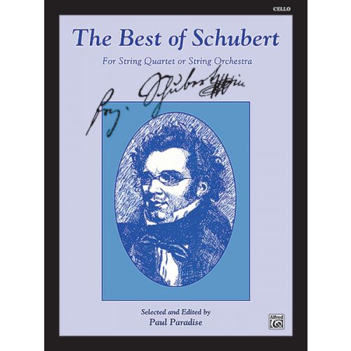 ALFRED PUBLISHING BEST OF SCHUBERT - CELLO