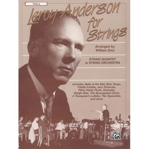 ALFRED PUBLISHING Leroy Anderson For Strings - Violon 1 - Full Orchestra