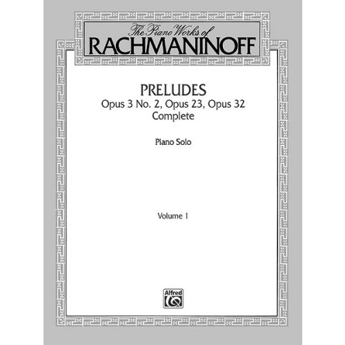  Rachmaninov Sergei - Preludes Complete 1 - Piano Solo