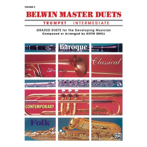  Snell Keith - Belwin Master Duets Trumpet Intermediate Ii - Trumpet Ensemble