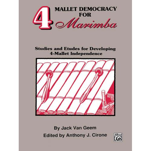 VAN GEEM J. - 4 MALLET DEMOCRACY - MARIMBA