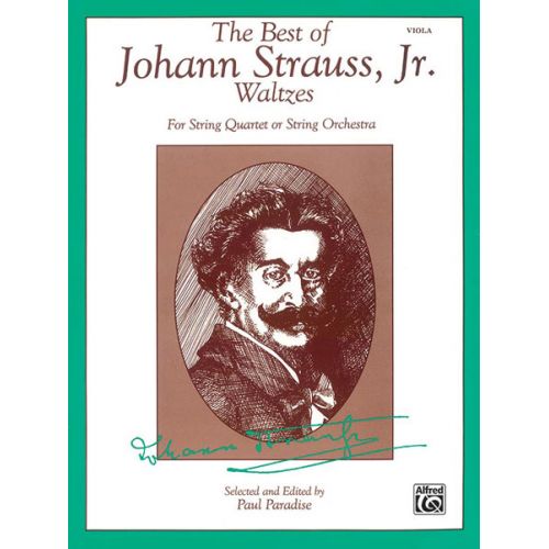 ALFRED PUBLISHING STRAUSS JOHANN - BEST OF STRAUSS WALTZES - VIOLA