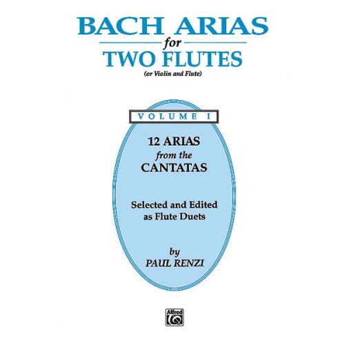  Bach Johann Sebastian - Bach Arias For Two S - Flute Ensemble