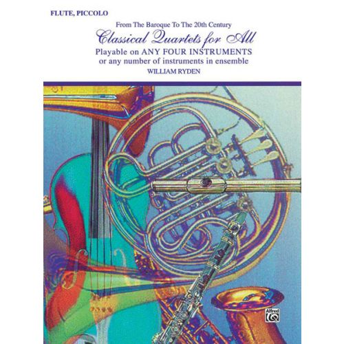  Classical Quartets For All - Flute Ensemble