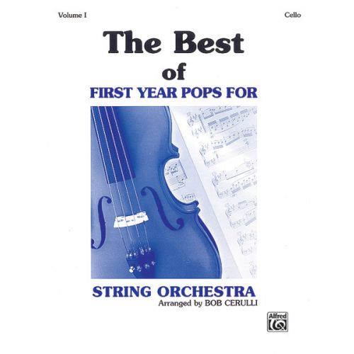 ALFRED PUBLISHING BEST OF FIRST YEAR POPS - CELLO SOLO