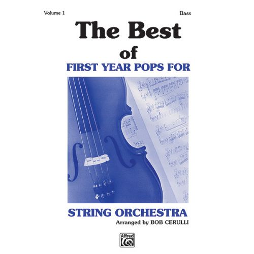 ALFRED PUBLISHING BEST OF FIRST YEAR POPS-BASS - SYMPHONIC WIND BAND