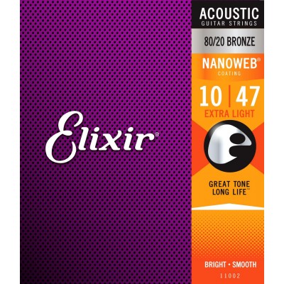 ELIXIR 11002 NANOWEB ACOUSTIQUE 10-47