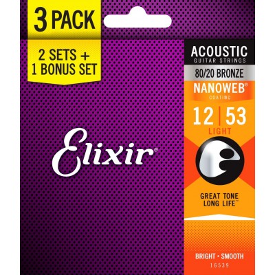 ELIXIR NANOWEB PACK DE 3 JEUX 11052