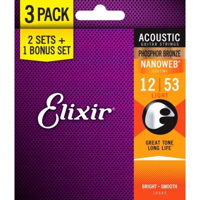 ELIXIR NANOWEB PACK DE 3 JEUX 16052