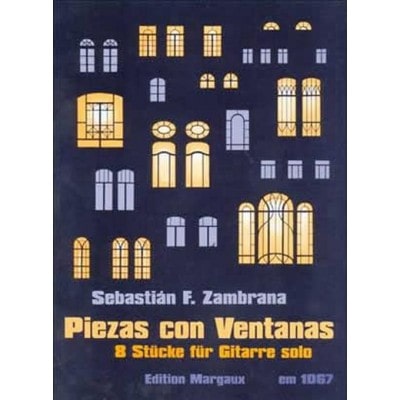 ZAMBRANA SEBASTIAN F. - PIEZAS CON VENTANAS - GUITARE 