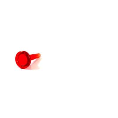 TROMBONE MOUTHPIECE RED