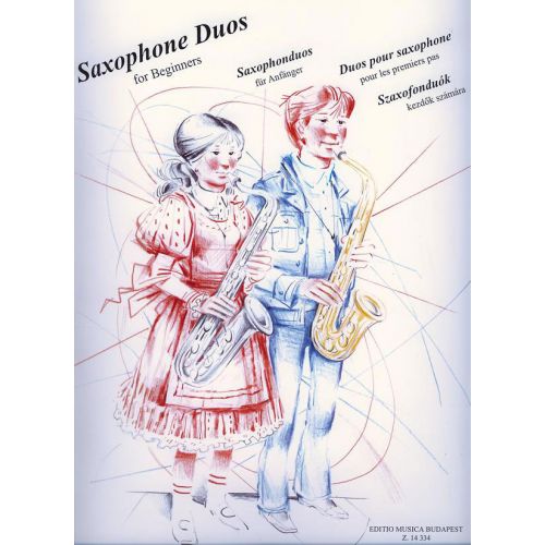 EMB (EDITIO MUSICA BUDAPEST) SAXOPHONE DUOS FOR BEGINNERS