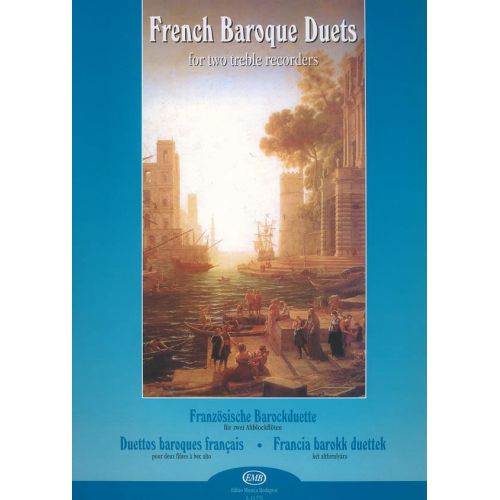 Sheet Music French Baroque Duets 2 Flutes A Bec (2 Recorders (duet))